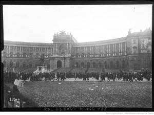 Palais impérial de la Hofburg, 1912 (Agence Rol). Source : gallica.bnf.fr / Bibliothèque nationale de France, département Estampes et Photographies, EST EI-13 (193).