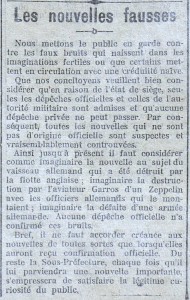 La Croix de la Corrèze, 9 août 1914. Archives municipales de Brive, 8 S 980.