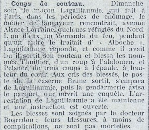 La Croix de la Corrèze, 25 octobre 1914. Archives municipales de Brive, 8 S 989.