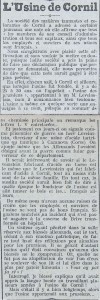 La Croix de la Corrèze, 15 novembre 1914. Archives municipales de Brive, 8 S 992.