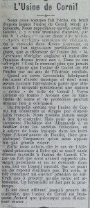 La Croix de la Corrèze, 13 décembre 1914. Archives municipales de Brive, 8 S 996.
